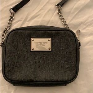 MK Michael Kors Logo Cross Body Purse